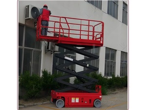 10m 12m Điện di động lớn nền tảng Scissor Lift 8M 6M tự hành thang máy nền tảng thủy lực chiều cao điều chỉnh Scissor Lift - Product Image 3