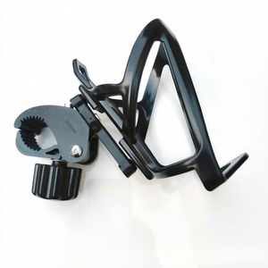 Bicycle Water Bottle Cage Adapter Black Resin Durable Mounting <b>Bracket</b> No Import for Bike Accessories - Product Image 1