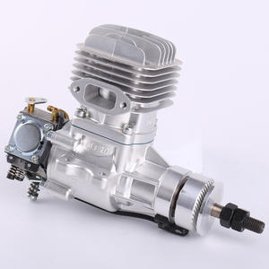 Moteur à essence DLE20 modèle original, 20CC, deux temps, monocylindre, échappement latéral, refroidissement par air naturel, démarrage manuel, 20CC, rangée - Product Image 2