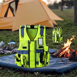 Chaleco de Seguridad Reflectante para Perros de Alta Visibilidad con 5 Bolsillos, Marca Tccfcct, Directo de Fábrica, Personalizable, Venta al Por Mayor - Product Image 1