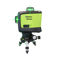 Niveau laser Sincon G3 3D vert 12 lignes, outil de construction facile à utiliser