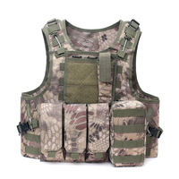 Gilet de poitrine tactique léger à dégagement rapide personnalisé équipement de jeu de plein air roulement de charge réglable étanche