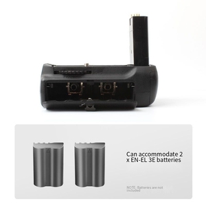 Poignée de contrôle verticale pour appareil photo reflex numérique <span class=keywords><strong>Nikon</strong></span> MB-D80 D90, durée de vie de la batterie, télécommande sans fil, K-ND90-B-B - Product Image 5