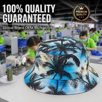Chapeau de pêcheur personnalisé brodé OEM, séchage rapide, en polyester, pour la plage, la protection solaire, le surf, la natation, les vacances, les voyages, les activités de plein air estivales