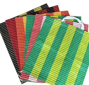 Factory Supplier Hot Sale Handle Laminated pp Woven Sack Bag for Supermarket Promotion Shopping Exhibition Grocery Packaging