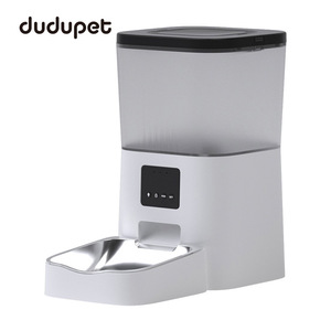 Distributeur automatique de nourriture pour animaux Dudu 4L, bol amovible pour chien et chat, avec contrôle par application, facile à nettoyer - Product Image 5