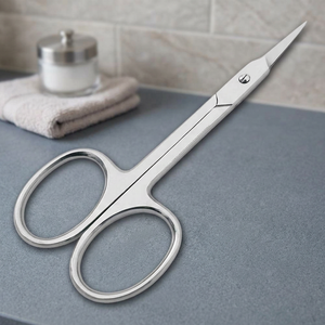 6flowers Cuticle <b>Nail</b> Scissor Stainless Steel Sharp Blade Round Handle Beauty Tools for <b>Nail</b> Care Adults - Product Image 3