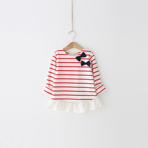 Thời trang trẻ em phổ biến của Thiết kế bình thường vá làm việc mô hình trở lại cổ áo với ren HEM - Product Image 2