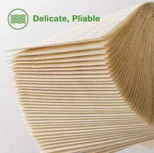 Serviettes en papier jetables en pâte de bois vierge, épaisses, gaufrées, sans peluches, de qualité alimentaire, pour restaurant et maison - Product Image 3