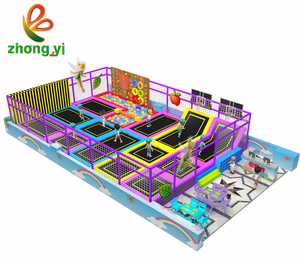 Trampolín interior para centro comercial para niños y adolescentes, trampolín Bungee para Parque, gimnasio y cama de salto - Product Image 3