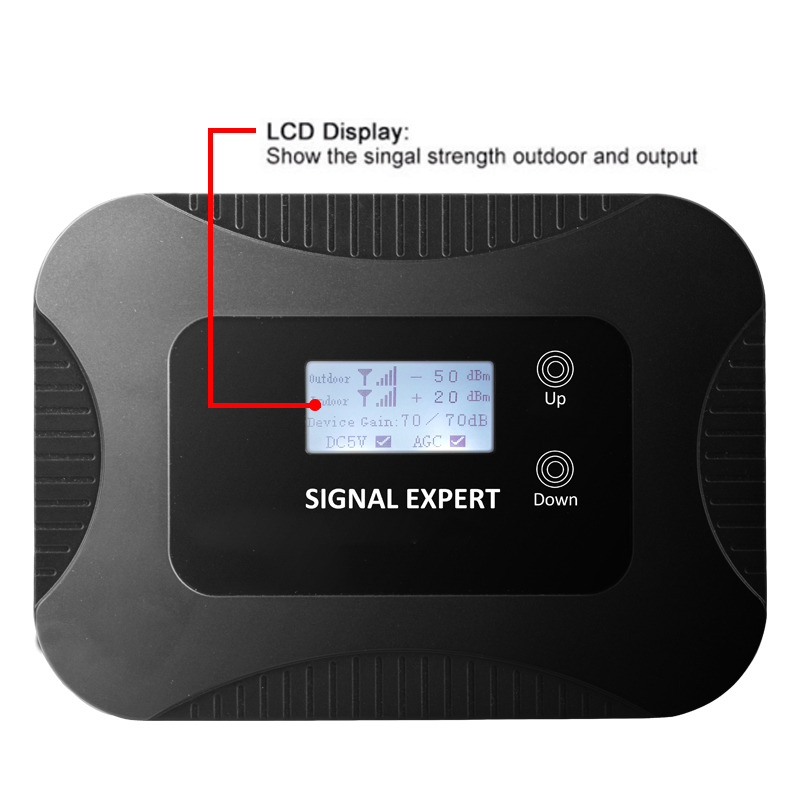 Impulsionador móvel do sinal do rádio da G/M 3G 4G LTE do amplificador do sinal do RF do Internet do repetidor do sinal do telefone celular de EDUP com antena