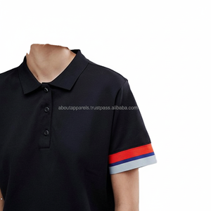 Fashion Custom Design Cotton Single Jersey Design Embroidery Men's Polo Shirt With Custom Label Breathable Polo Shirt - Product Image 1