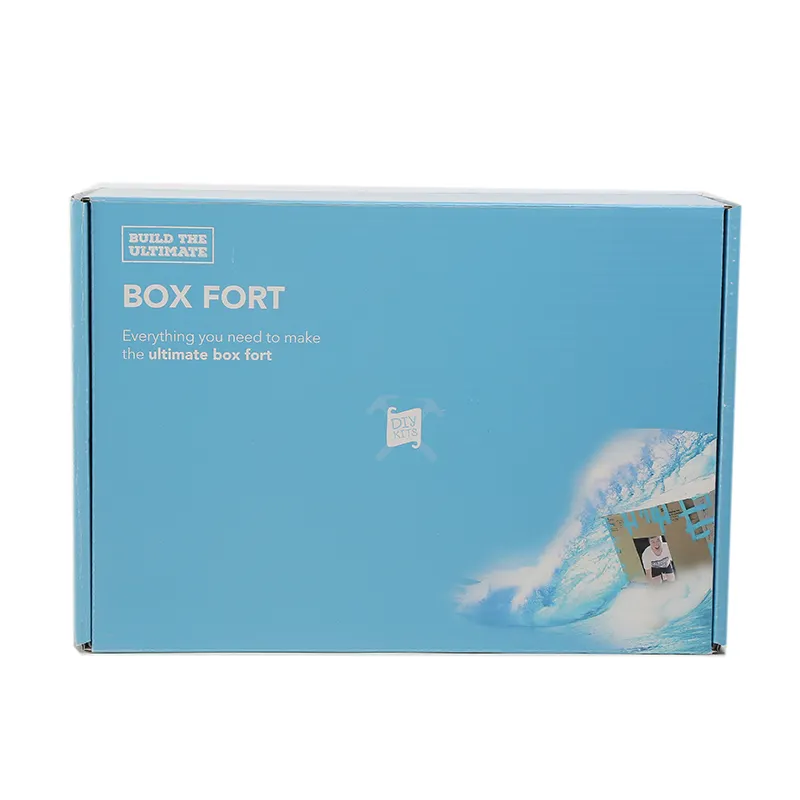 सबसे लोकप्रिय ब्राउन नालीदार कागज पैकेजिंग ई वाणिज्य बॉक्स निर्माता गत्ते का डिब्बा पैकिंग