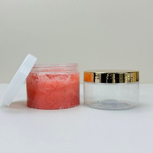 Emballage alimentaire 25ml 30ml 50ml 100ml 120ml 200ml 250ml 500ml Pot en plastique PET transparent ambré noir avec couvercle en plastique - Product Image 3