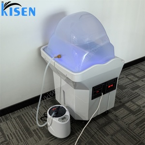 อ่างสระผม Kisen Ungraded พร้อมระบบอบไอน้ำบำบัดแบบญี่ปุ่น Bac Light Therapy และถังเก็บน้ำขนาด 60 ลิตร พร้อมเครื่องทำน้ำร้อน - Product Image 4