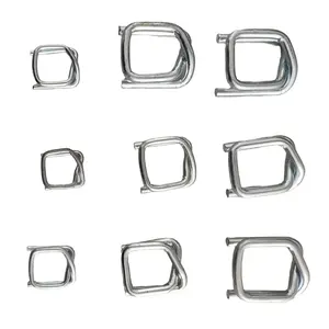 Buckle 13mm-32mm Steel Wire Strapping Iron Buckle For Polyester Composite Strap