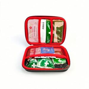 ชุดปฐมพยาบาลฉุกเฉินสำหรับเดินทาง กระเป๋าแพทย์ขนาดเล็ก กระเป๋าปฐมพยาบาล EVA ขนาดเล็ก สำหรับใช้ในบ้าน กิจกรรมกลางแจ้ง ตั้งแคมป์ และในรถยนต์ - Product Image 1
