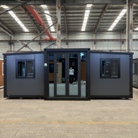 Conteneur extensible Maison préfabriquée Chine Vente en gros Maison conteneur pliable 20 pieds Maison préfabriquée Tiny Containers Maison modulaire
