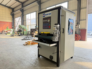 Neuer voll automatischer industrieller Breitband schleifer Huanhao 5,5 kW Leistung 2 Jahre Garantie für das Metall polieren in Produktions anlagen - Product Image 2
