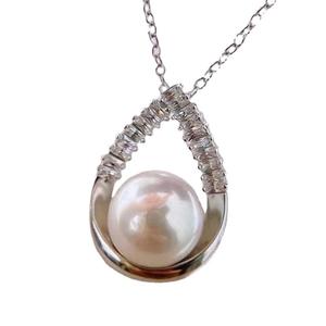 S925 Silver DIY <b>Pearl</b> Accessories Empty Holder Concealer Pendant Earrings Fashion <b>Jewelry</b> <b>Set</b> 9293 - Product Image 5