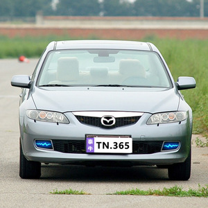 Feux de jour LED Mazda 6 12V, feux antibrouillard avant 2006-2009, étanches, en ABS/PC - Product Image 1