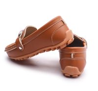 Chaussures habillées élégantes en cuir PU brillant pour filles, à lacets, semelle extérieure en TPR, confortables pour mariage et fête