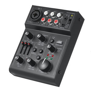 Mixer de Áudio Compacto de 5 Canais Console de Mixagem de Som Interface de Áudio USB EQ de 2 Bandas Efeito de Eco Integrado - Product Image 5