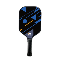Ensemble de raquettes de pickleball pour enfants, légères, haute dureté, en graphite lisse, ensemble de raquettes de pickleball USAPA de 4 raquettes avec 6 balles et un sac