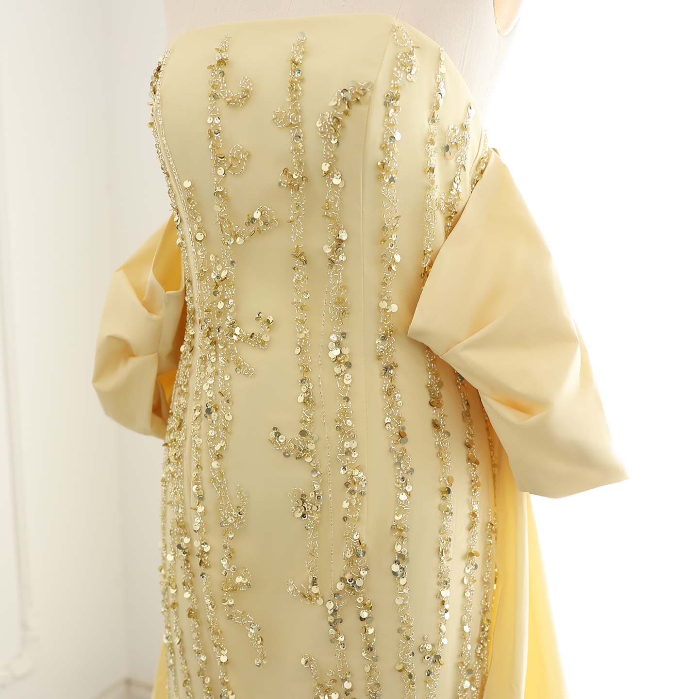 dresses yellow for mother of the bride