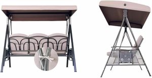 Offerta Speciale: Sedie a Dondolo Personalizzate per Terrazza, per Più Persone, in Rattan per Esterni, Ideali per Set <span class=keywords><strong>da</strong></span> Bistrot - Product Image 3