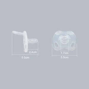 2023 Chất lượng cao bé Teether núm vú Silicone bé núm vú - Product Image 4