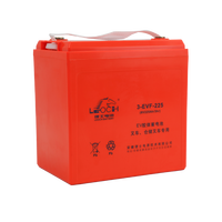 Batterie au plomb sans entretien Leoch Gel 6V 225Ah 3-EVF-225 VRLA à décharge profonde pour transpalette, gerbeur et autolaveuse
