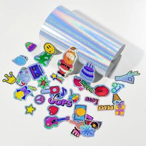 Waterproof Printable Holographic Vinyl Inkjet Self Adhesive <b>Sticker</b> Roll Industrial Wide Format Inkjet <b>Printers</b> - Product Image 5