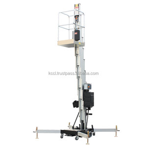 <b>Light</b> Weight Indoor Single Mast DC Battery Power 10m Hydraulic Aluminum Alloy Lift Table for Sale - Product Image 1