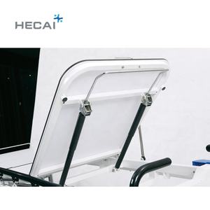 Tempat tidur troli transportasi pasien medis seluler keranjang perenggang Transfer hidrolik rumah sakit pabrik Multifungsi - Product Image 5