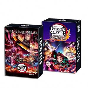 Demon Slayer <span class=keywords><strong>Promo</strong></span> Card Booster BOX Premium PR Puzzle TCG Gioco di Carte Kimetsu No Yaiba Giocattoli da Tavolo Regalo di Natale - Product Image 1