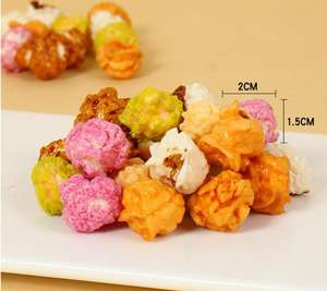 Modelos de exhibición de vasos de palomitas de maíz de plástico simulado creativos al por mayor para juguetes de comida y accesorios decorativos - Product Image 3