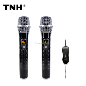 TNH UM- M102 UHF microfono dinamico scheda Audio dal vivo dedicato esterno canto Audio uno a due palmare microfono senza fili - Product Image 1
