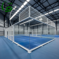 Lapangan Padel Super Panoramic Berkualitas Tinggi Harga Terjangkau Langsung dari Pabrik Standar WPT Canchas De Padel