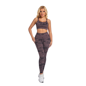 Breathable Moisture-Wicking Yoga Long Pants with Supportive Bra Set Comfy Fitness <strong>Apparel</strong> for Yoga Enthusiasts - Product Image 2