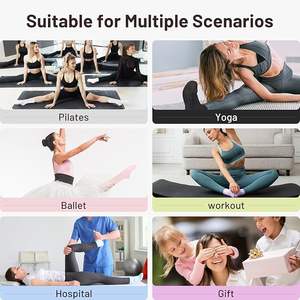 उच्च गुणवत्ता वाले इलास्टिसिटी रेलेडी क्रू योग मोजे कपास लुभावनी नरम गैर-पर्ची बैलेट मोजे ग्रिप के साथ मोजे - Product Image 6