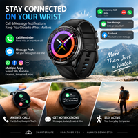 Untuk KT77 OEM ODM Smartwatch Unisex Perekam Multi-Olahraga Tahan Air IPX8 Pemantauan Kesehatan Komprehensif Pelacak Tidur