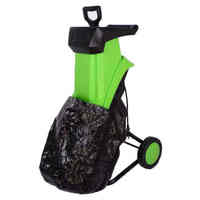 Broyeur de branches et de feuilles VERTAK Electrical 2500W, mini broyeur de bois, déchiqueteuse de branches, machine à broyer le bois