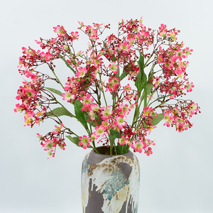 Stelo di Dafne Artificiale, Bouquet di Dafne in Seta Sintetica per Decorazioni Domestiche, Matrimoni e Feste - Product Image 3