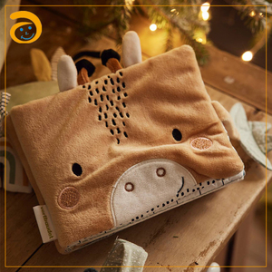 <span class=keywords><strong>Libro</strong></span> de Tela Sensorial para Niños, Lindo <span class=keywords><strong>Libro</strong></span> de Jirafa para Bebés, Juego de Libros de Tela Lavables <span class=keywords><strong>y</strong></span> Suaves, Juguete Sensorial para Bebés - Product Image 6