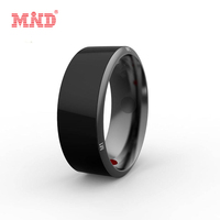 Bague Connectée NFC pour Réseaux Sociaux et Paiement, Bague NFC Portable en Céramique pour Téléphone Mobile