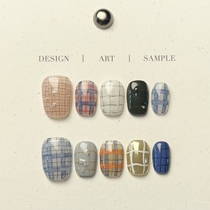 Faux Ongles Courts de Luxe en Gel Souple, Faits Main, Vente en Gros, Personnalisables, à Coller (Press-On) - Product Image 3