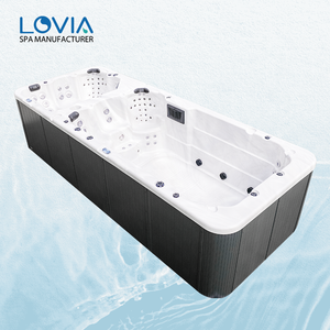 Piscina Spa Exterior con Hidromasaje, Combo de Piscina y Spa de 2 Zonas para Jardín y Proyectos Hoteleros, Precio de Fábrica - Product Image 3