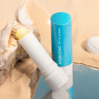 Produit de beauté OEM&ODM, baume à lèvres solaire minéral SPF 30, large spectre, soin naturel des lèvres avec protection UVA/UVB, marque privée