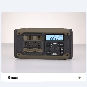 Radio Solar Multifuncional de Emergencia para Exteriores con Manivela, Linterna, Luz de Lectura y Banco de Energía para Prevención de Desastres - Product Image 6